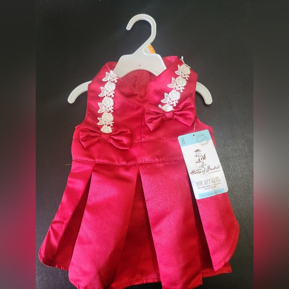 Dog House of Barker Red Dress Size M - Picture 4 of 4